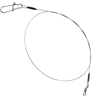 Przypon Fox Rage Strike Point Jerk Leader Single Strand Titanium 40cm (2 szt.)