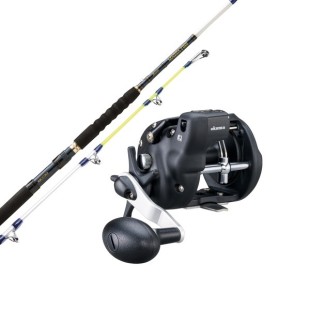 Zestaw wędka + multiplikator Okuma Magda Trolling Combo - 2,13m 15-30lbs