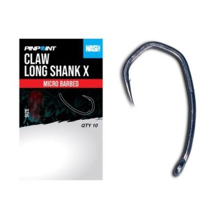 Haczyk Nash Claw Long Shank X Micro Barbed (10szt.)