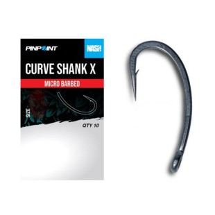 Haczyk Nash Curve Shank X Micro Barbed (10szt.)