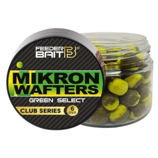 Mikron Feeder Bait Wafters 4/6mm - Green Select (25ml)