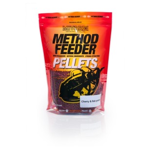 Pellet Mivardi Method Pellets Cherry & Fish Protein - 2,8 mm (750g)