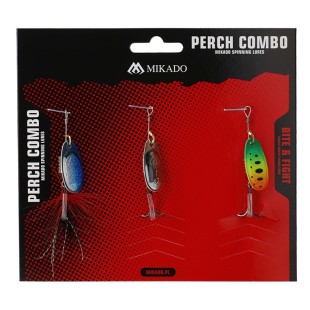 Zestaw błystek Mikado Perch Combo (3szt.)