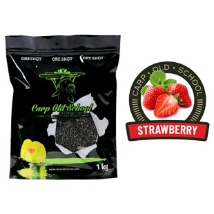 Ziarno zanętowe Carp Old School Konopie/Rzepik - Truskawka