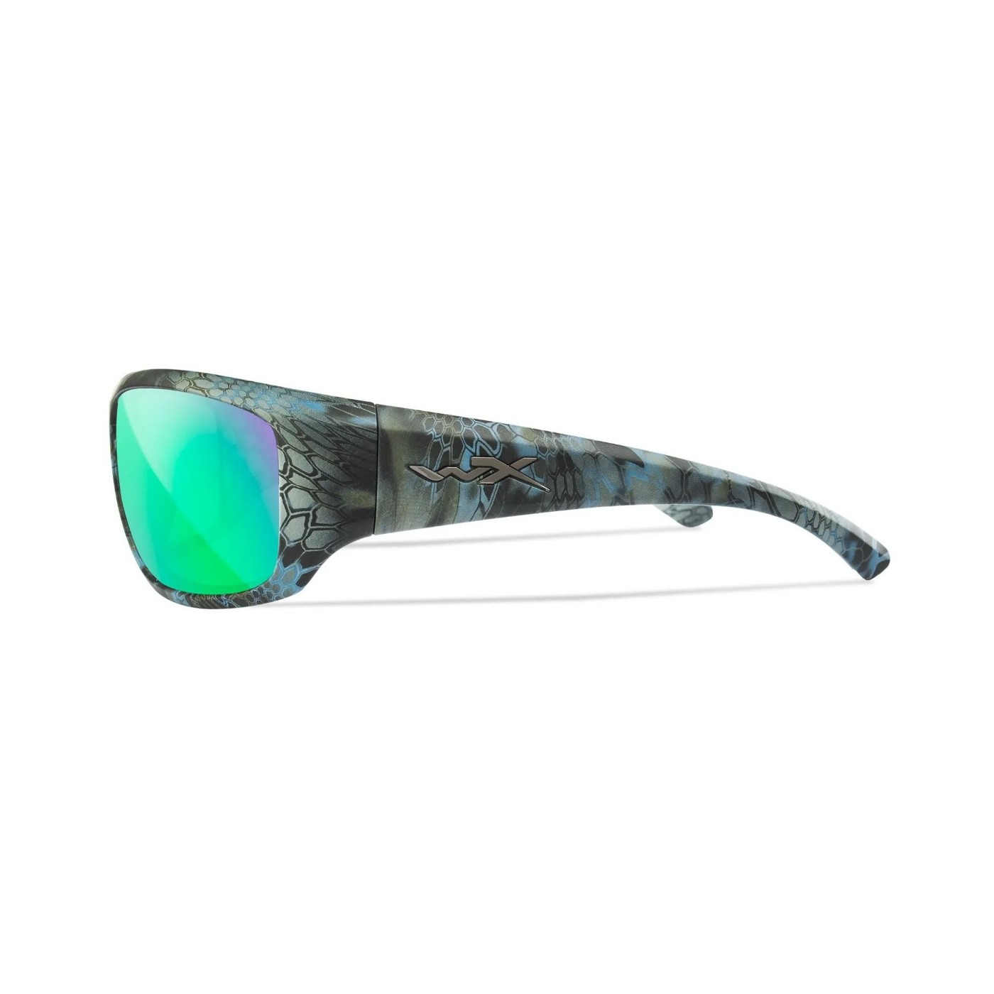 Okulary Wiley X Omega Captivate Polarized Green Mirror/Kryptek Neptune Frame