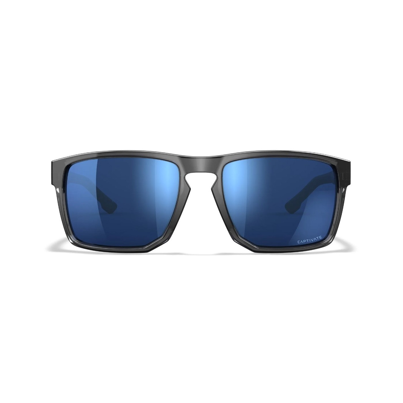 Okulary Wiley X Founder Captivate Polarized Blue Mirror/Gloss Crystal Grey Frame