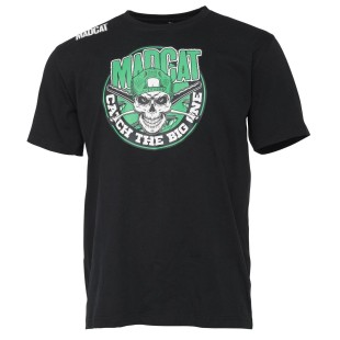 Koszulka DAM Madcat Skull T-Shirt Black