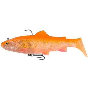 Przynęta gumowa Savage Gear 3D Trout Rattle Shad, Clear Albino