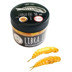 Przynęta gumowa Libra Lures  Largo XXL 5cm, 008 Dark Yellow (8szt.)