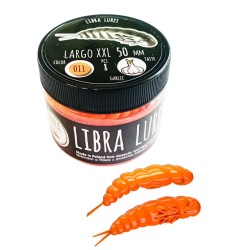 Przynęta gumowa Libra Lures  Largo XXL 5cm, 011 Hot Orange (8szt.)