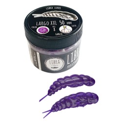 Przynęta gumowa Libra Lures  Largo XXL 5cm, 020 Purple With Glitter (8szt.)