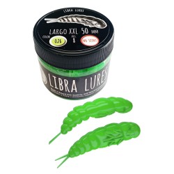 Przynęta gumowa Libra Lures  Largo XXL 5cm, 026 Hot Apple Green (8szt.)