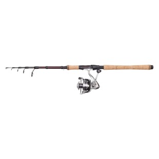 Zestaw wędka + kołowrotek DAM Impressa Tele Spinning Combo - 1,80m 2-12g, 1000
