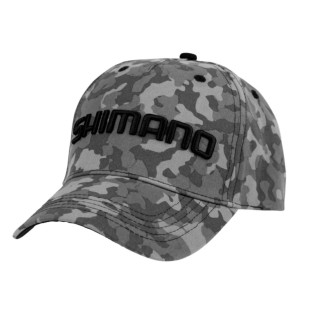 Czapka z daszkiem Shimano Cap Grey Camo