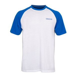 Koszulka Preston Lightweight White Raglan T-Shirt