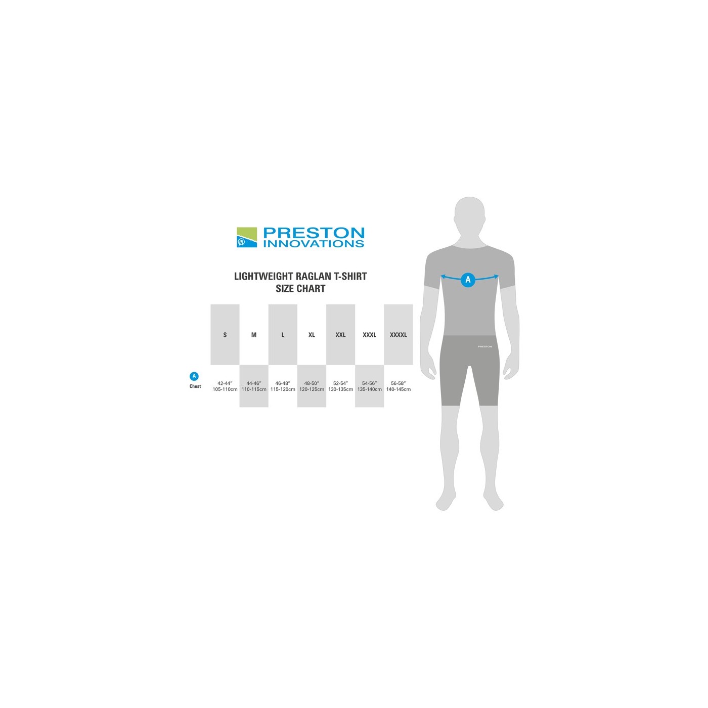 Koszulka Preston Lightweight Blue Raglan T-Shirt