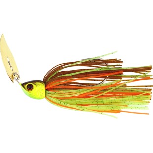 Przynęta Westin Bladebite V2 Tungsten Bladed Jig Sinking, Brown Chartreuse