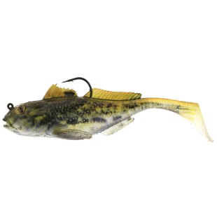 Przynęta gumowa Westin Gunnar The Goby R2F, Black Mouth