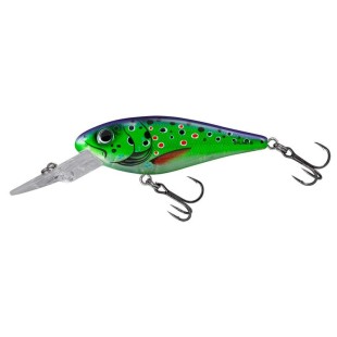 Wobler Salmo Rattlin Executor SDR, Clear Purple Trout