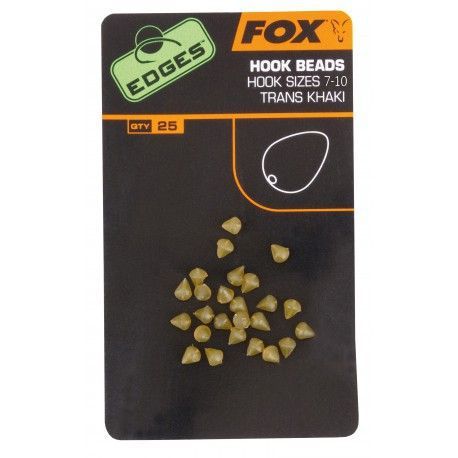 Stopery na haczyk Fox Edges Hook Beads, rozm.7-10 (25szt.)