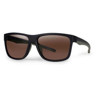 Okulary Fox Collection Green Black Shades - Brown Lens