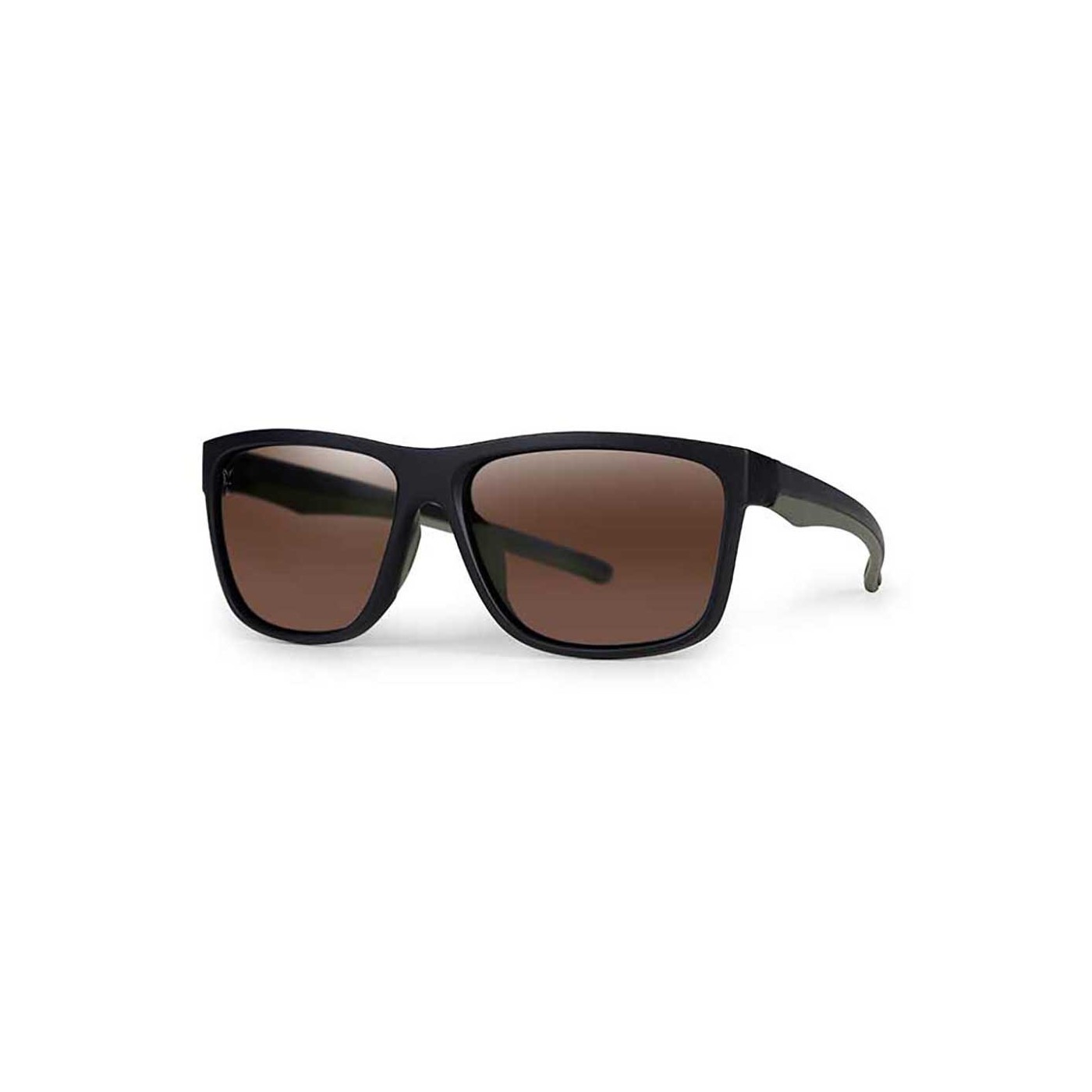 Okulary Fox Collection Green Black Shades - Brown Lens