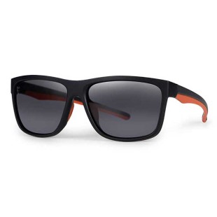Okulary Fox Collection Black Orange Shades - Grey Lens