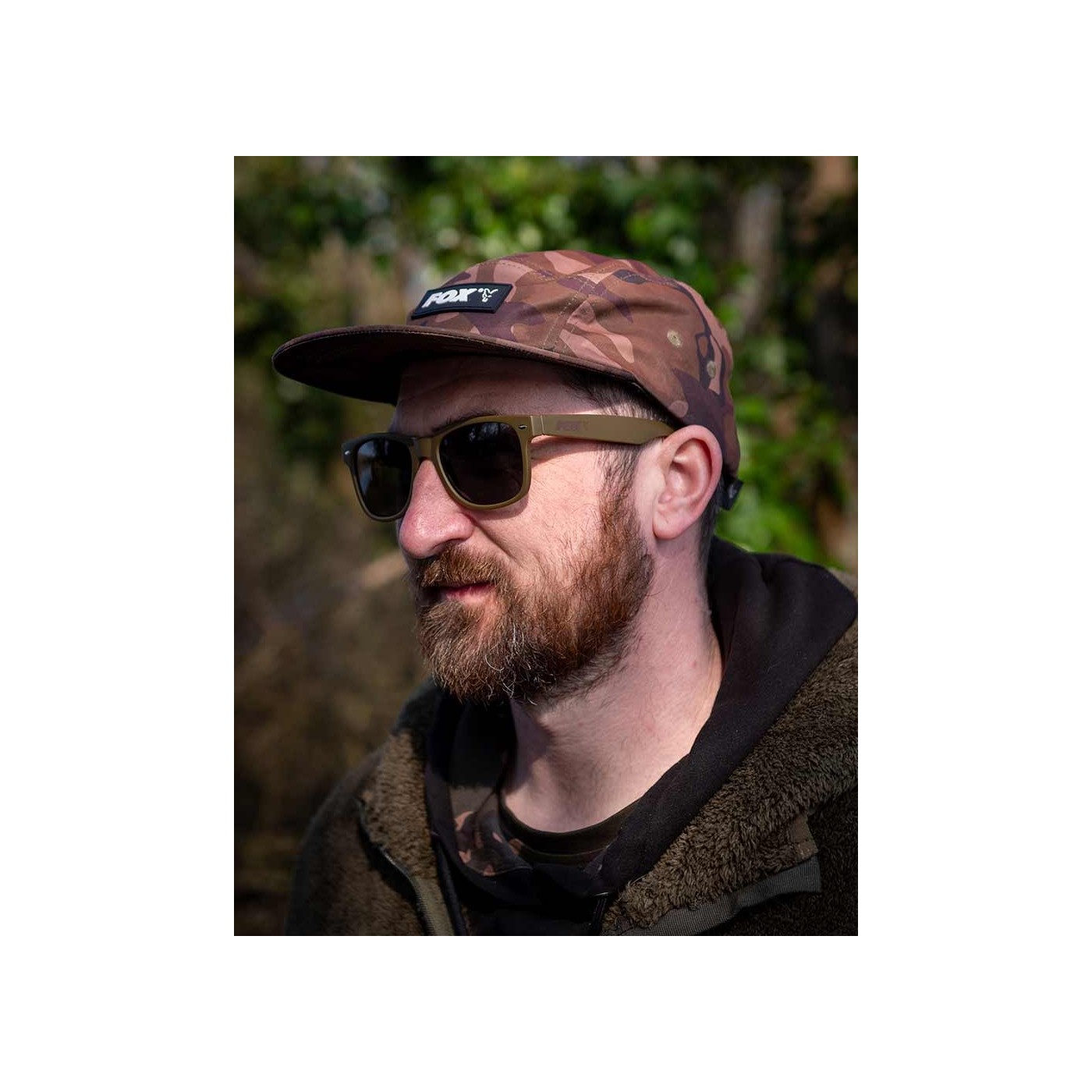 Okulary Fox Avius Khaki - Green Lens