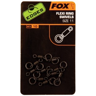 Krętliki Fox Edges Flexi Ring Swivels, rozm.11 (10szt.)