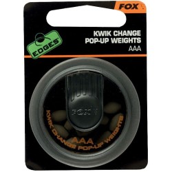 Ciężarek Fox Edges Kwik Change Pop-Up Weights AAA-0,8g (10szt.)