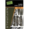 Zestaw z bezpiecznym klipsem Fox Edges Naturals Tubing Leadclip Kit (5szt.)