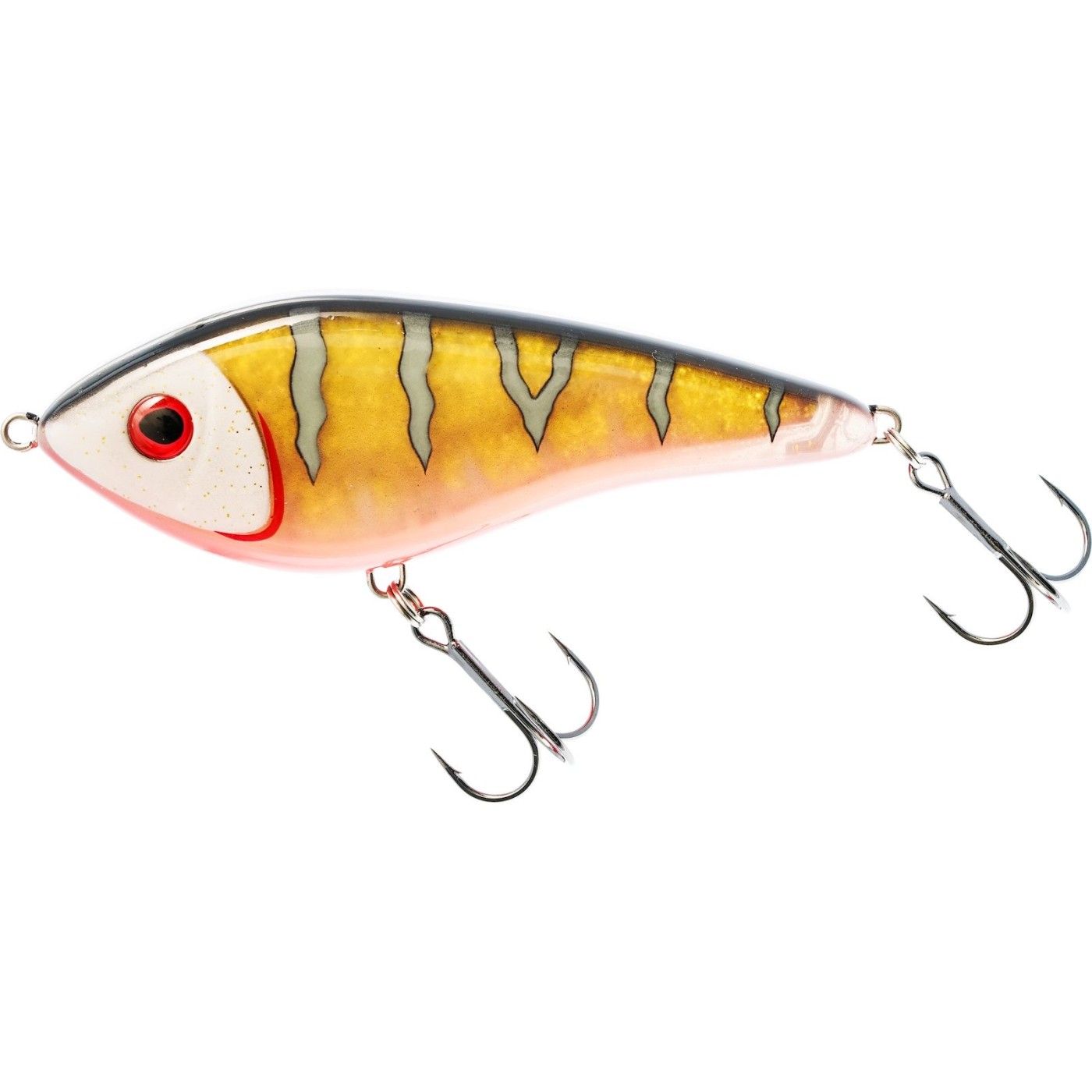 Wobler Westin Swim Glidebait, TC Gold/Red
