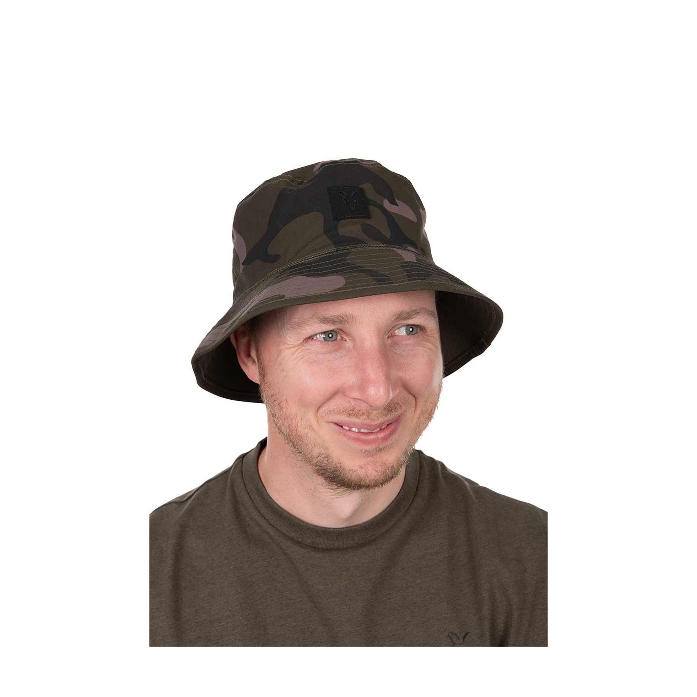 Kapelusz Fox Reversibe Bucket Hat - Khaki/Camo