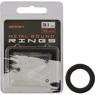 Kółka łącznikowe Brain Metal Round Rings (10szt.)
