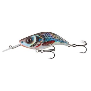Wobler Salmo Sparky Shad Floating 4cm/3,5g, Silver Holographic Shad