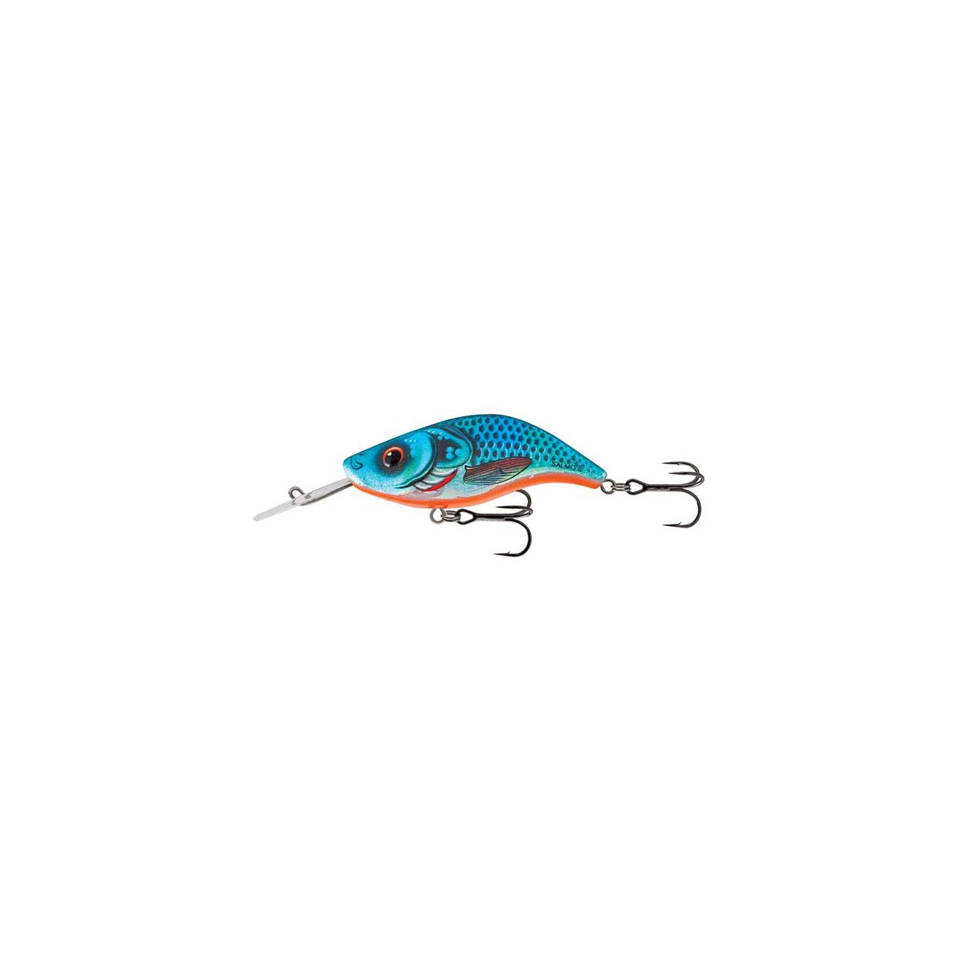 Wobler Salmo Sparky Shad Floating 4cm/3,5g, Blue Holographic Shad