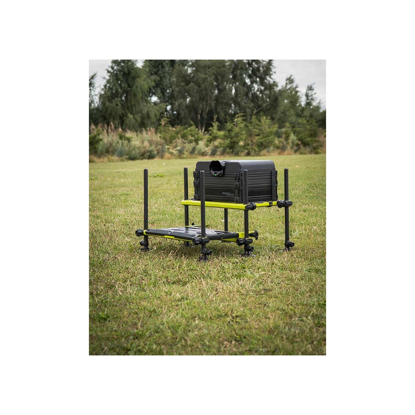 Pudełko/siedzisko/kosz Matrix F25 Pro Seatbox - Lime Edition