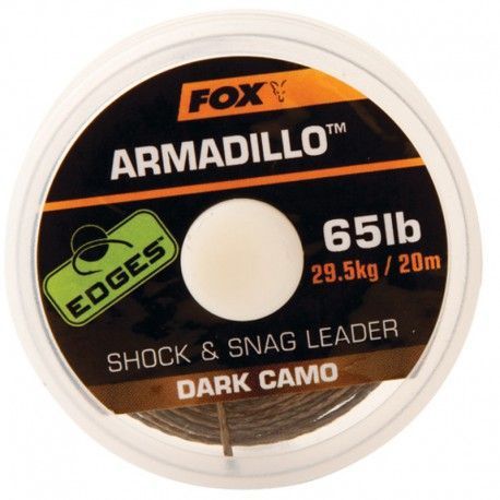 Plecionka przyponowa Fox Edges Armadillo 65lb/20m Dark Camo