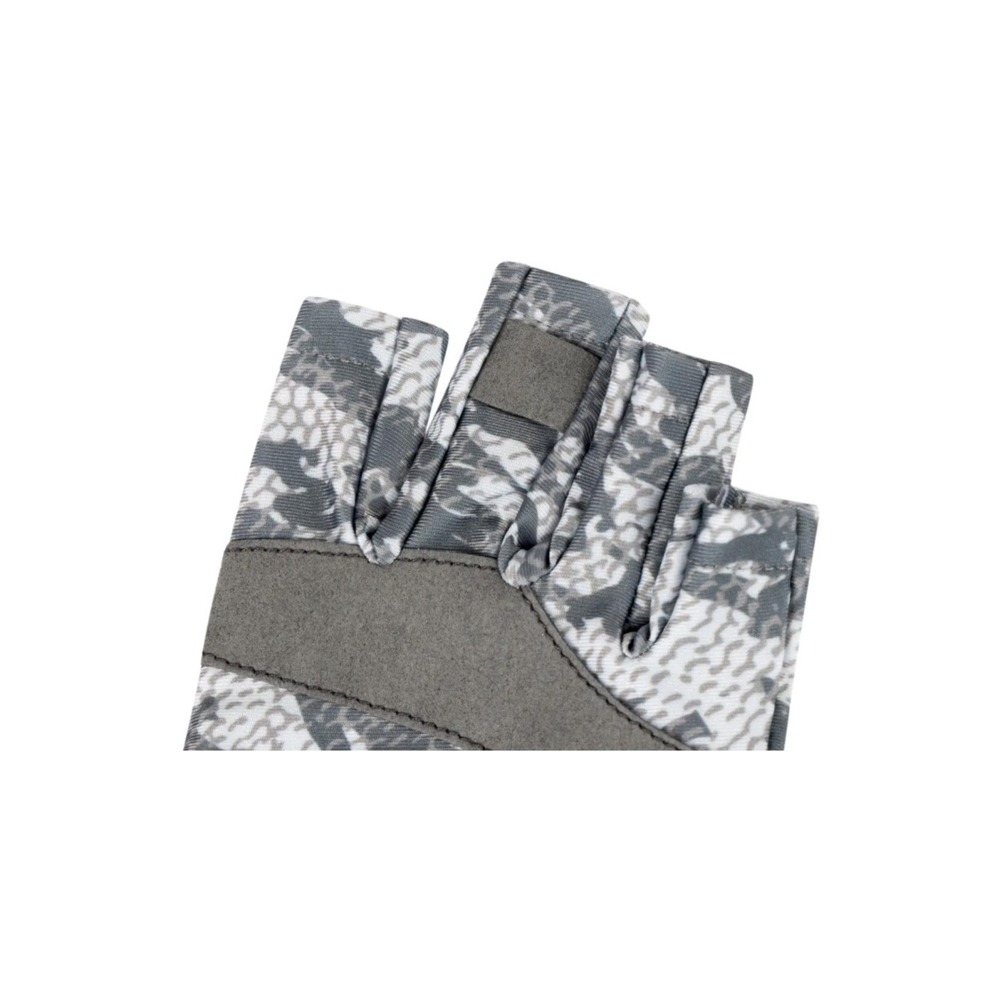 Rękawice Favorite Solar Fishing Gloves 5 Cut UPF50+ - Grey