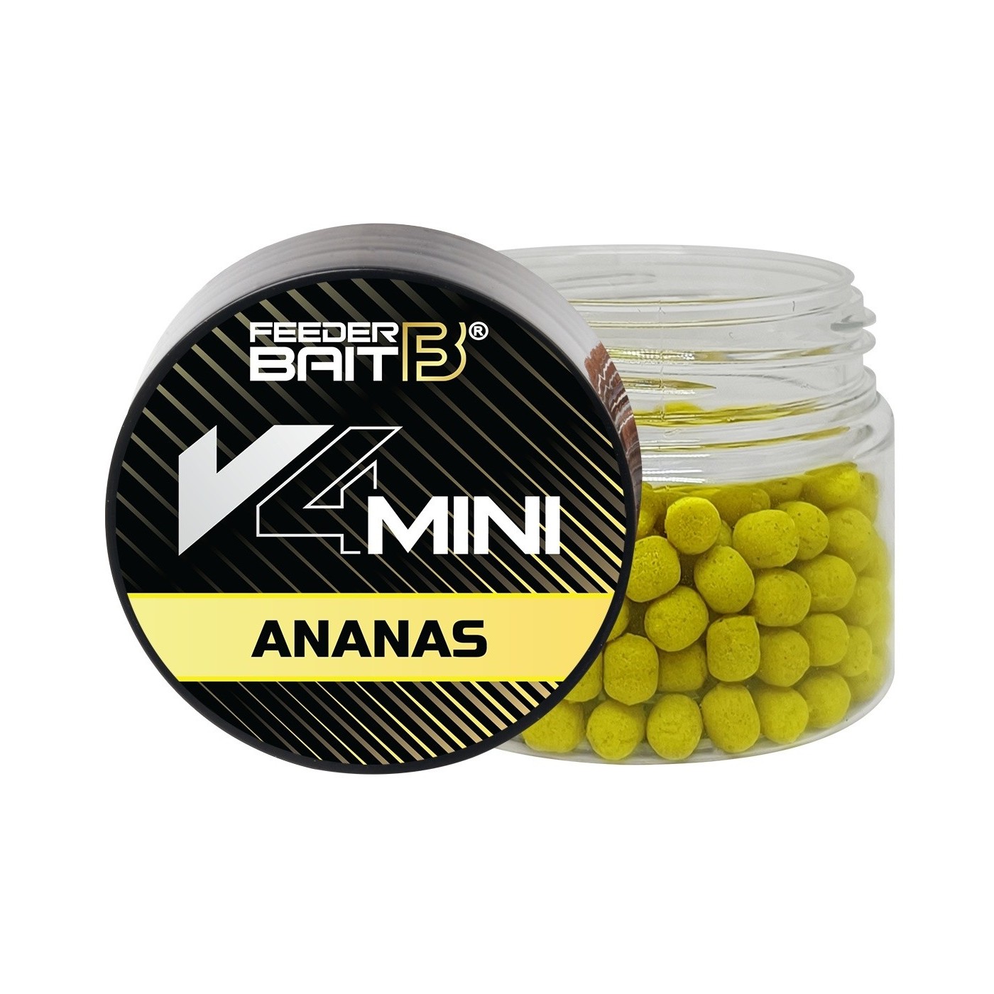 Wafters Feeder Bait V4 Mini 4mm - Ananas (25ml)