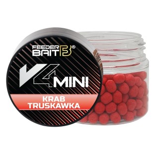 Wafters Feeder Bait V4 Mini 4mm - Krab & Truskawka (25ml)