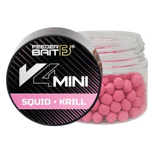 Wafters Feeder Bait V4 Mini 4mm - Squid & Krill (25ml)