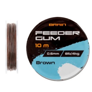 Amortyzator Brain Feeder Gum 10m - Brown