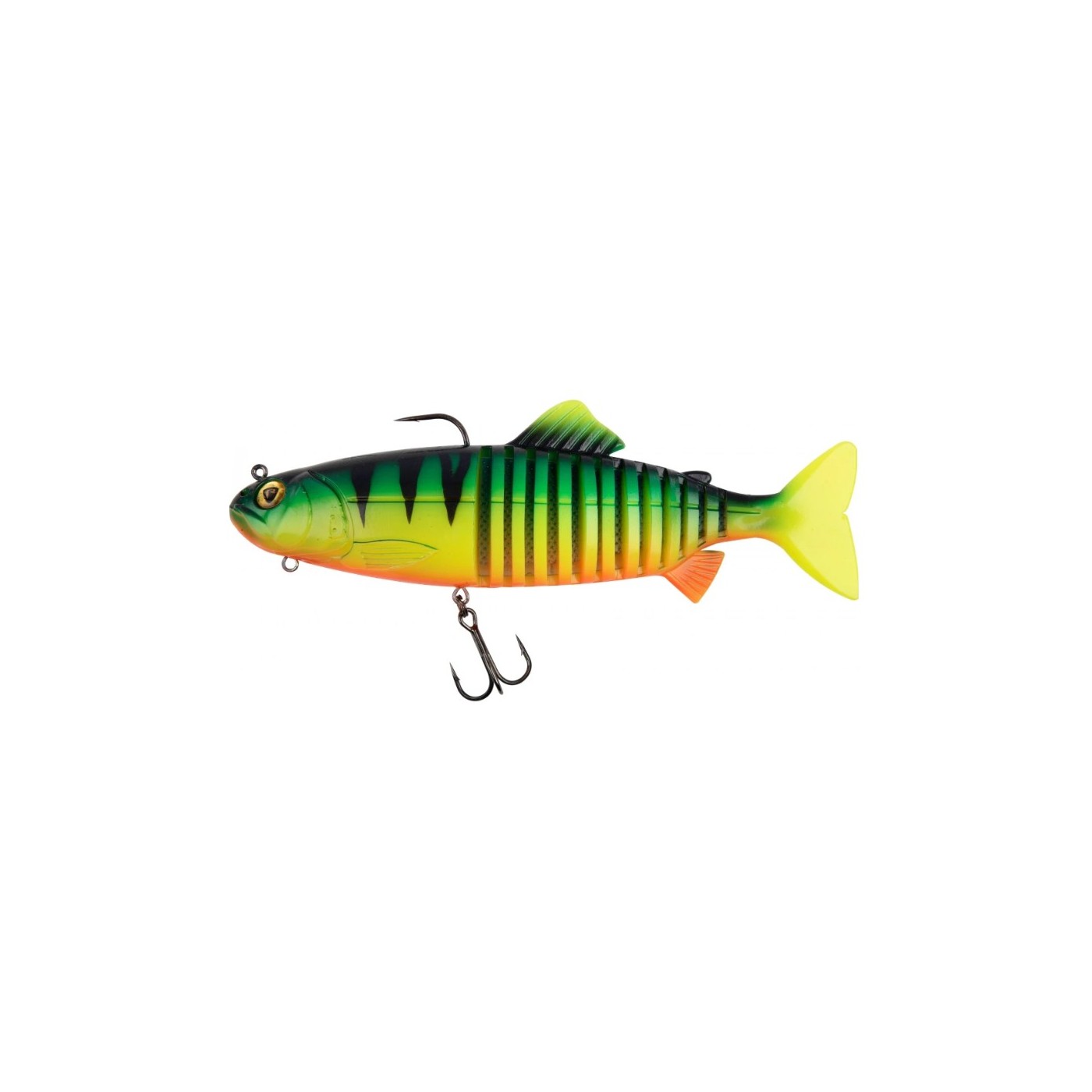 Przynęta gumowa Fox Rage Jointed Replicant, Fire Tiger UV