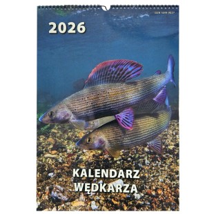 Kalendarz wędkarski ścienny 2026