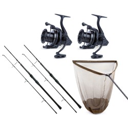 Zestaw karpiowy Sonik Xtractor+ 2 Rod Carp Kit 10' 3,25lb