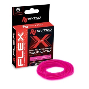 Amortyzator Nytro Flex Elastic 6m, rozm.12-14/2,0mm - Bright Pink