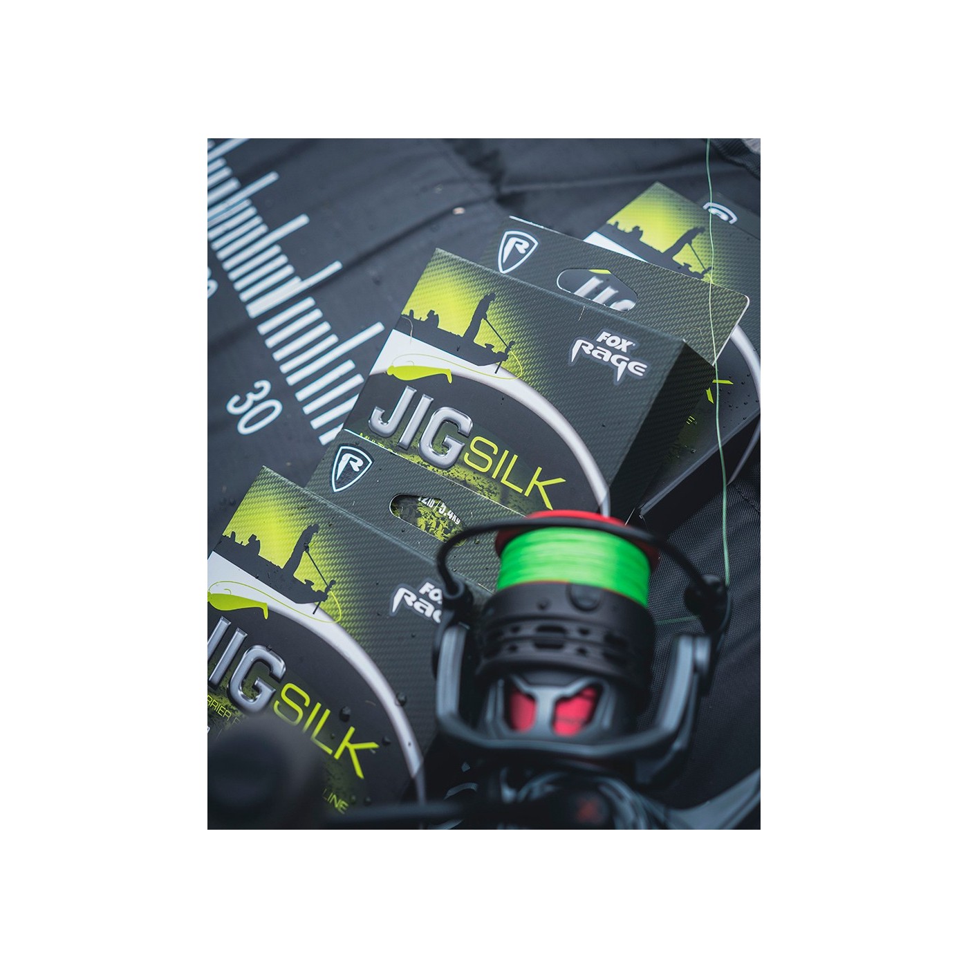 Plecionka Fox Rage Jig Silk 150m, Fluo Green
