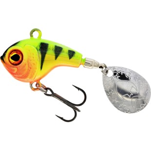 Przynęta Westin DropBite Spin Tail Jig Sinking, Chartreuse Perch