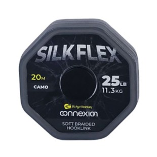 Plecionka przyponowa Ridge Monkey Connexion SilkFlex Soft Braid 11,3kg/20m, Camo